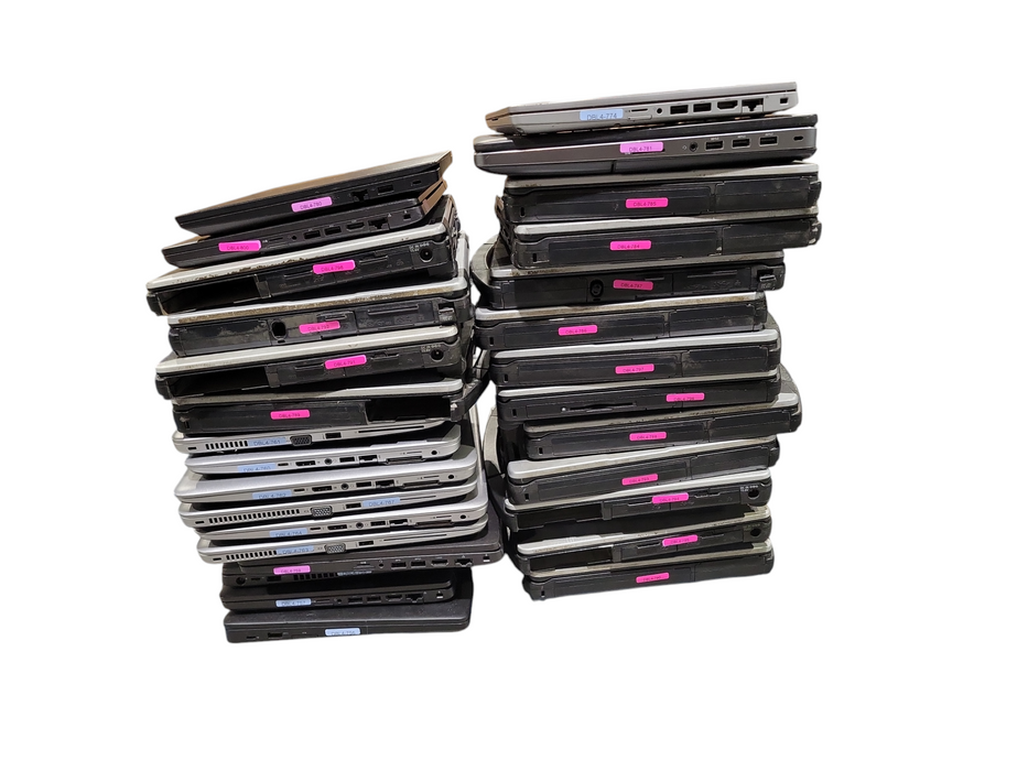 Lot 30x B/C-Grade Mixed brand 6-8Gen BIOS locked Laptops (DBL4-19)