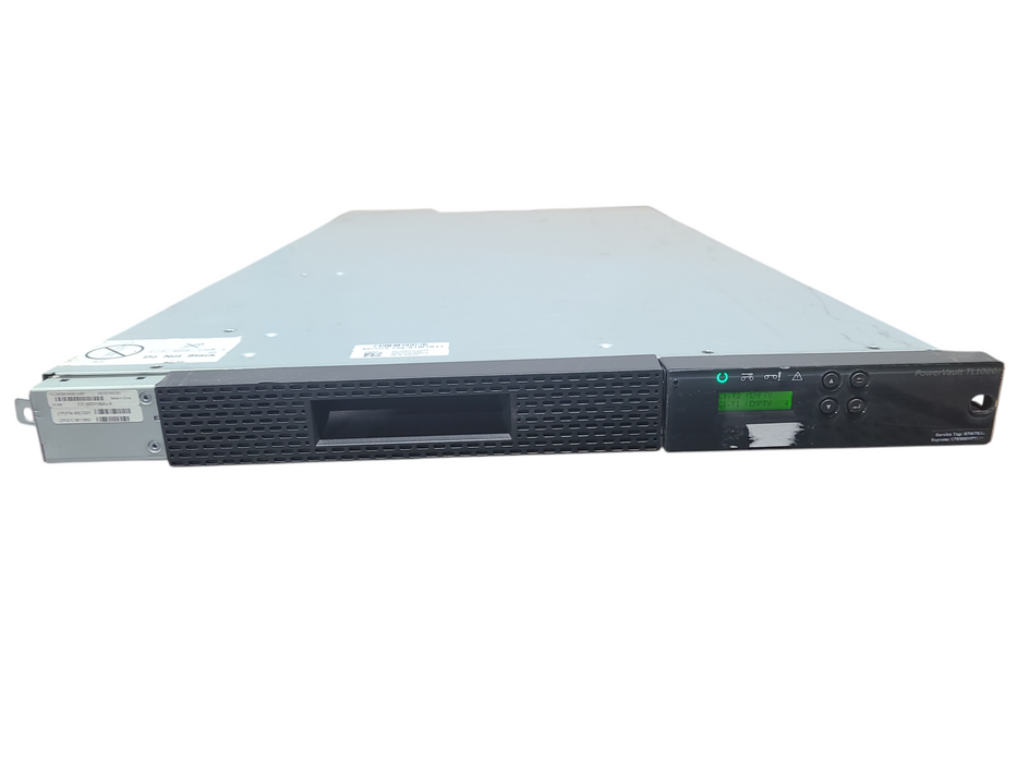 Dell PowerVault TL1000 with LTO-6 SAS 1U Tape Drive Autoloader *READ*