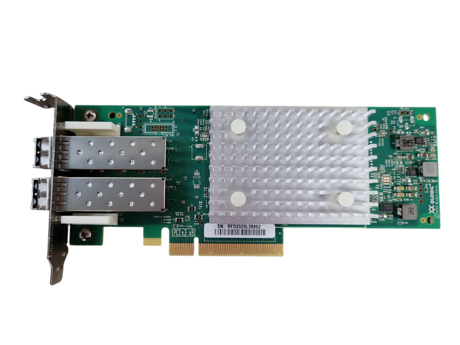 Qlogic QLE2692-LNV 01CV762 2-Port 16Gb Fibre Channel Adapter Card !