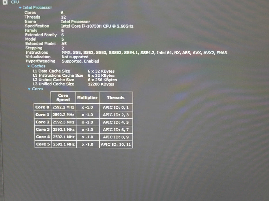 Lenovo ThinkPad P15 Gen 1 i7-10750H 64GB DDR4 Quadro T2000 512GB NVMe β Lap200
