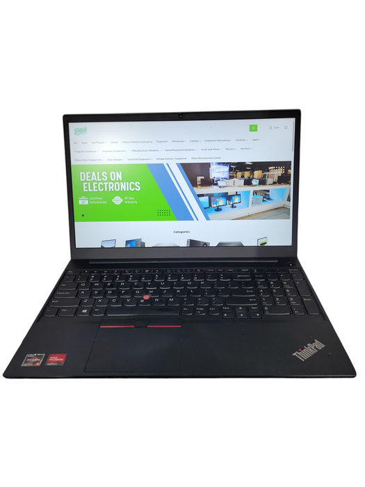 Lenovo ThinkPad E15 Gen 3 Ryzen 5 5500U 8GB DDR4 256GB SSD ! Lap200