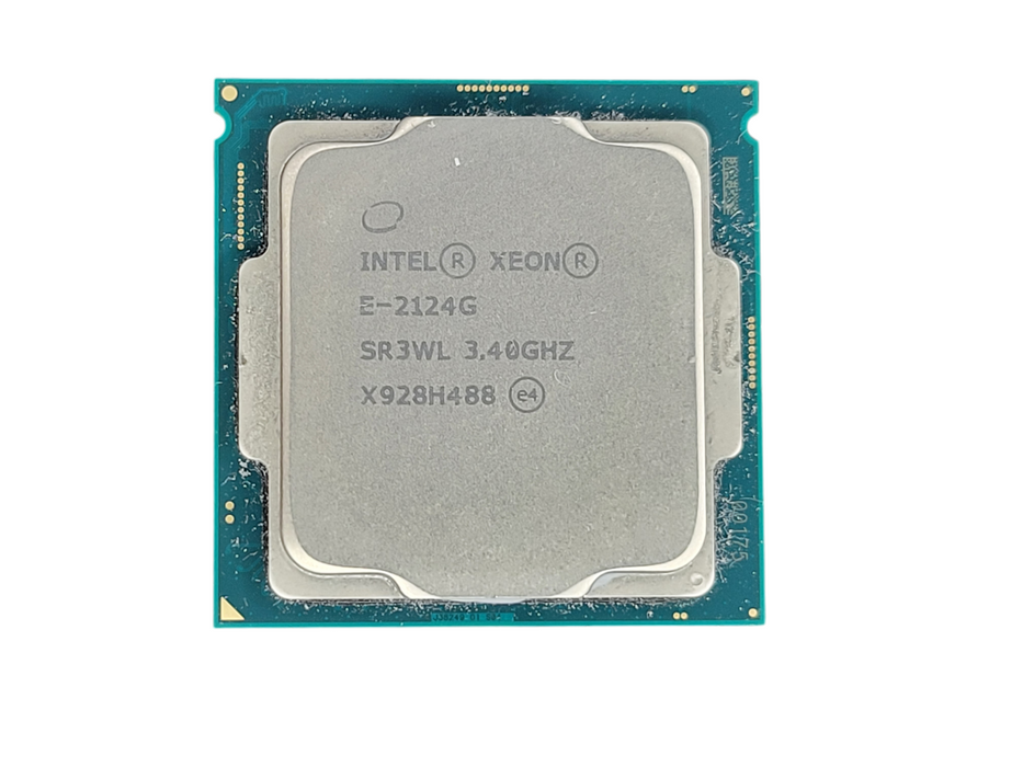 Intel Xeon E-2124G @ 3.40GHz SR3WL %