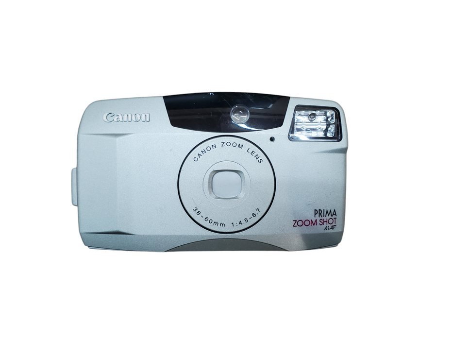 Canon Prima Zoom Shot Ai AF 35mm Point & Shoot Film Camera *READ*