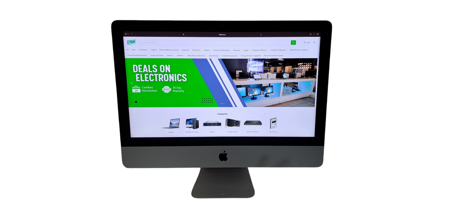 iMac 1418 i5-7400|8GB RAM DDR4|256GB SSD|Radeon Pro 555 GPU