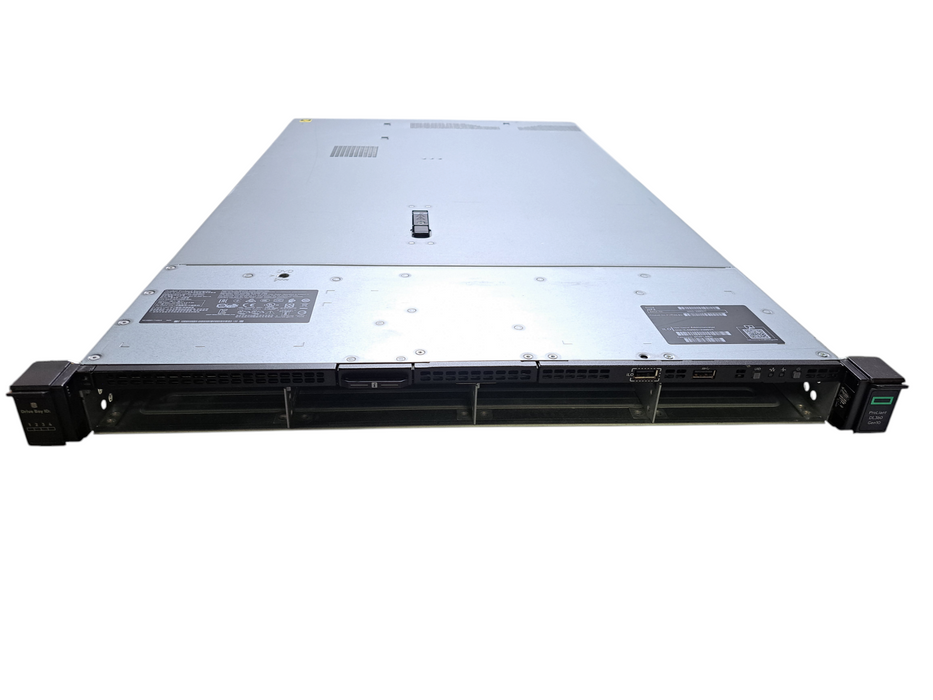 HPE DL360 Gen10 1U 4x 3.5" | Xeon Gold 6138 @2.00GHz, 64GB DDR4, E208i-a )