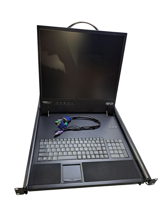Tripp-Lite B070-016-19-IP | 19" 16-Port KVM Over IP Switch Console *READ*