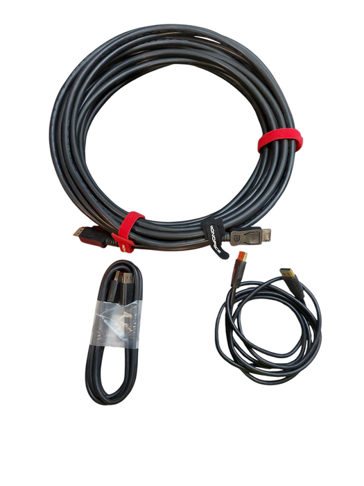 Lot 3x DisplayPort to DisplayPort Cable Male to Male DP to DP 5ft,6ft 50ft