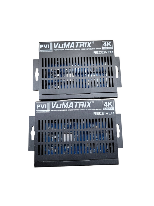 Lot 2x VUMATRIX HD 4K HDMI OVER IP