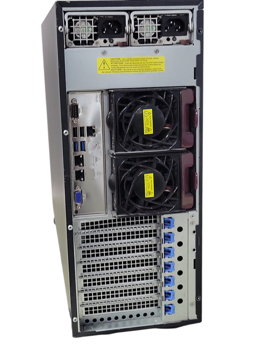 Supermicro X10DRH-C/i 2x Xeon E5-2630v3 2.40GHz, 128GB DDR4, 2x PSU _