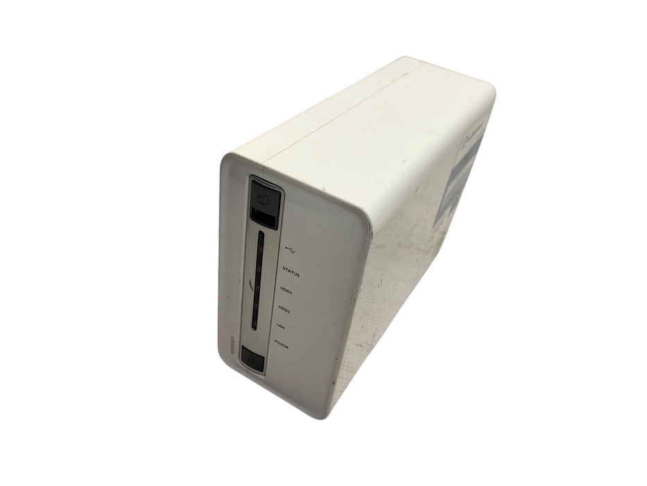 QNAP TS-212P Nas-System 2x 2TB HDD No AC $