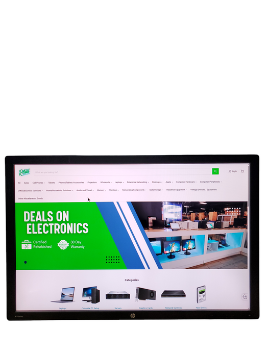 HP Z30i 2560x1600 60Hz 30" IPS LCD Monitor DP HDMI DVI-D VGA • No Stand
