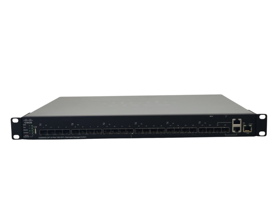 Cisco SG550XG-24F-K9 24 Port 10G SFP+ Stackable Managed Switch _