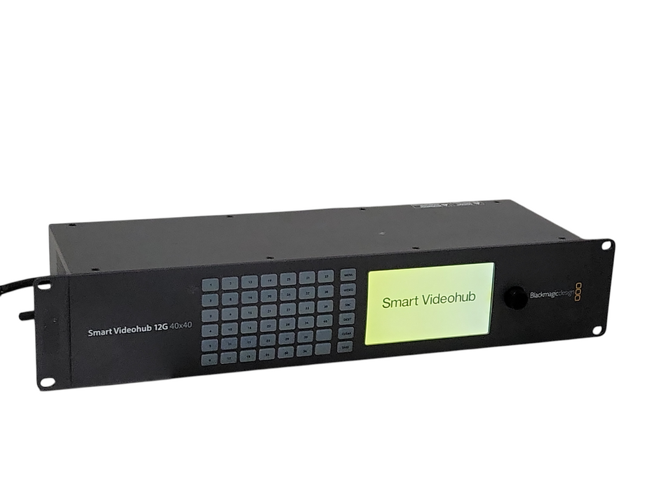 Blackmagic design Smart Video hub 12G 40x40 unit only, READ _