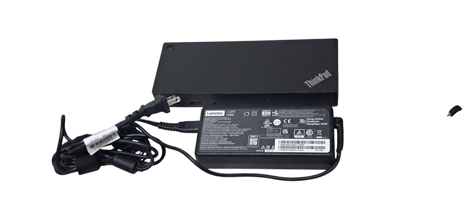 Lenovo ThinkPad Hybrid USB-C Docking station 40AF | W/ Power Adapter Q