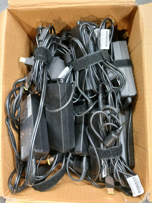 Lot of 15x Lenovo 90W 20V 4.5A Yellow Square Tip AC Adapter Charger