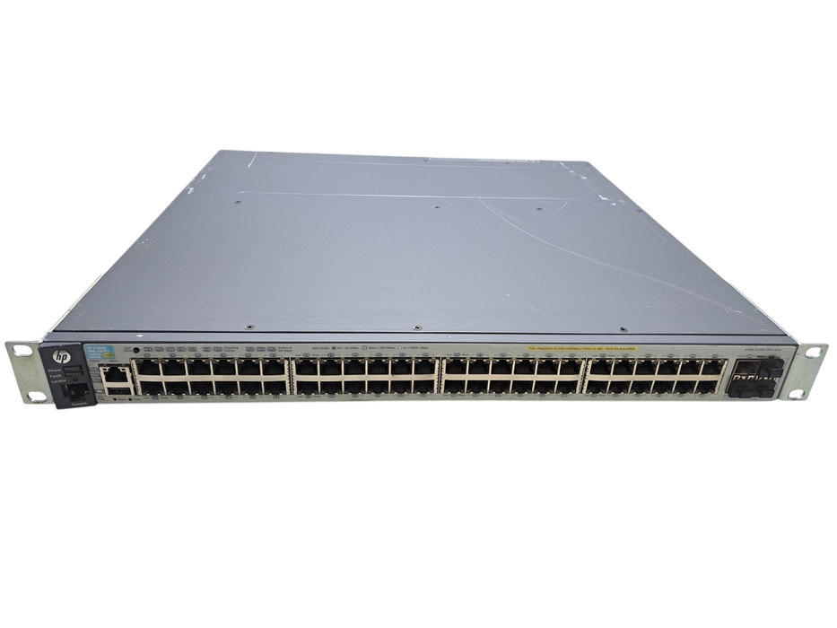 HP E3800 48G-4SFP+ J9574A | 48-Port Gigabit PoE+, 4x SFP+ Network Switch )