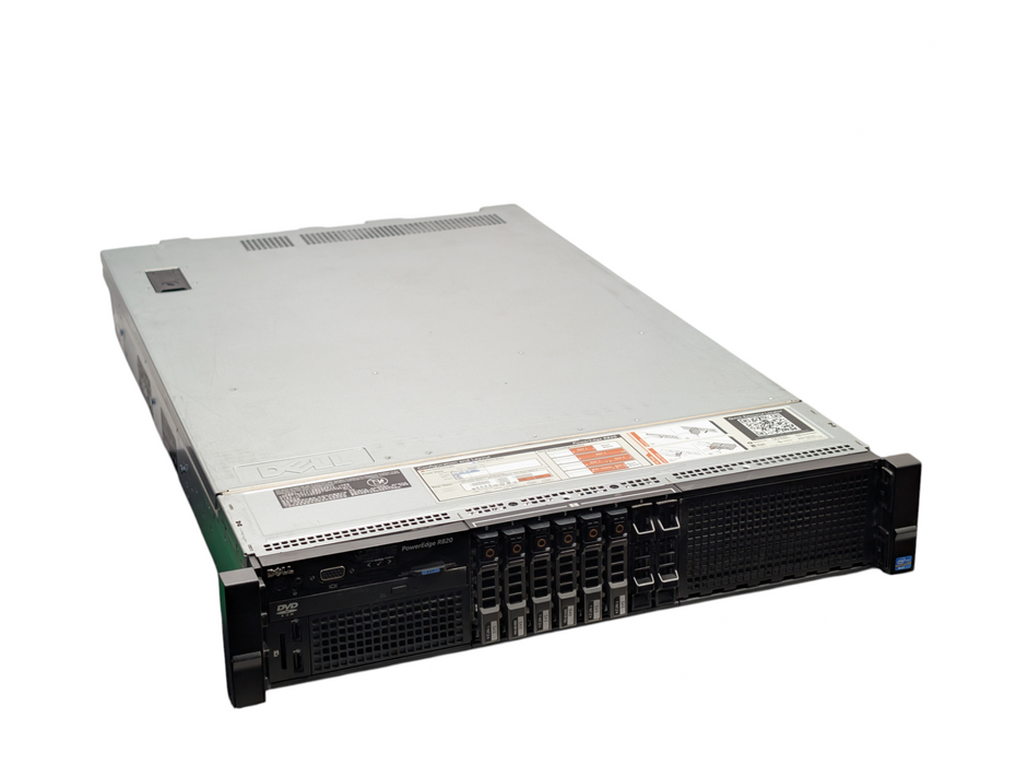 DELL PowerEdge R820 LOADED 4x Intel Xeon E5-4617 512GB RAM 6x 1.8TB HDD -