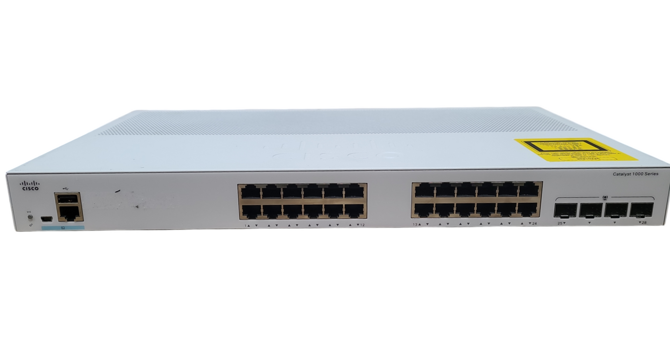 Cisco C1000-24T-4G-L | 24-Port Gigabit PoE+ 195W Managed Switch 4x SFP