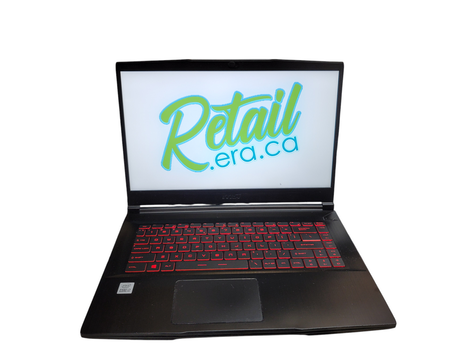 MSI GF65 Thin i7-10750H 16GB DDR4 RTX 3060 256GB NVMe NO Adapter READ β Lap200