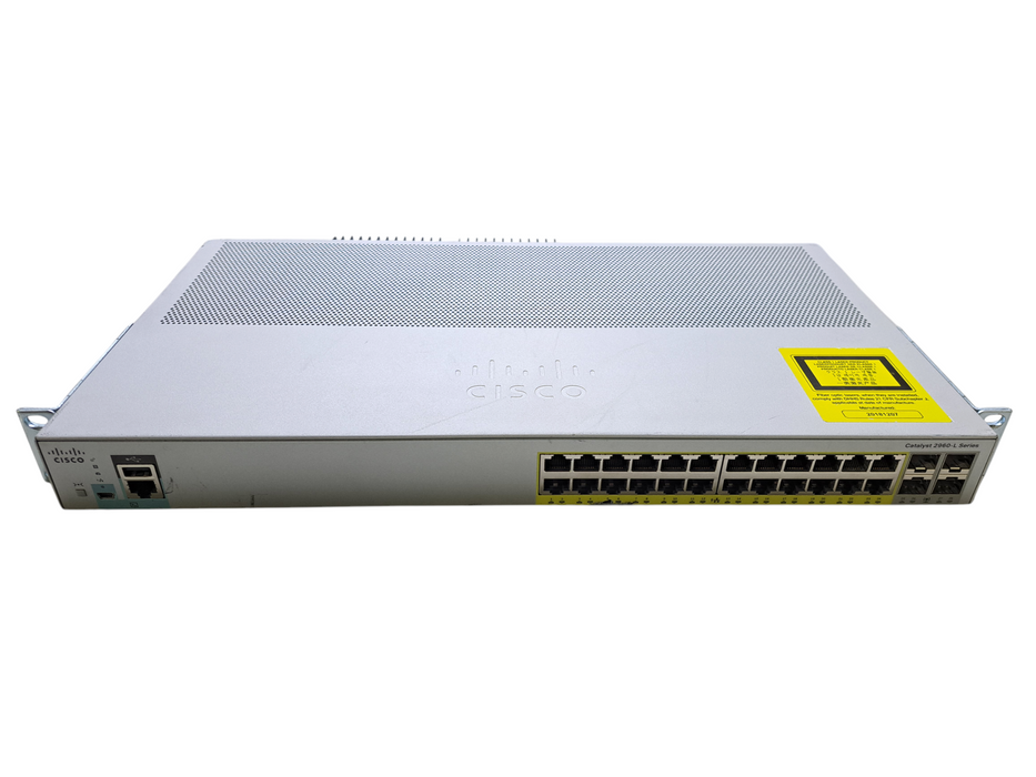 Cisco WS-C2960L-24PS-LL V01 | 24-Port Gigabit PoE+ Silent Managed Switch
