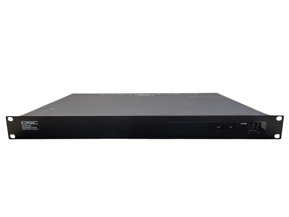 QSC Q-SYS Core 110F USB/Flex Channel Audio DSP !