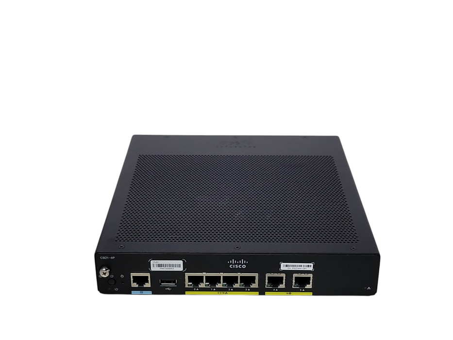 Cisco ISR 900 Series C921-4P Integrated Services Router _