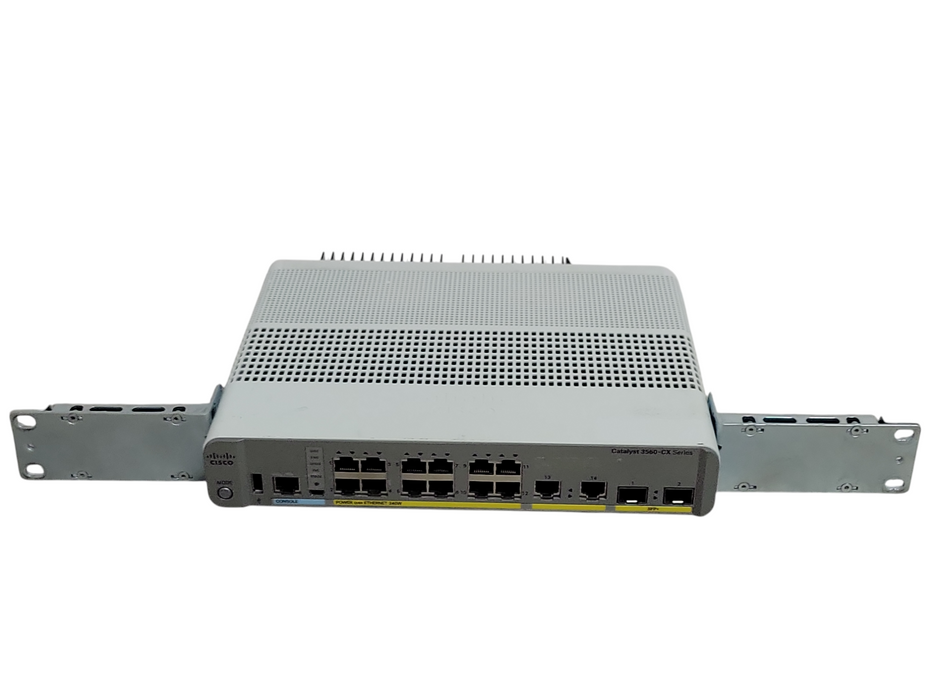 Cisco WS-C3560CX-12PD-S 16 Port Compact Switch, 12x PoE Ports 4x Uplinks _