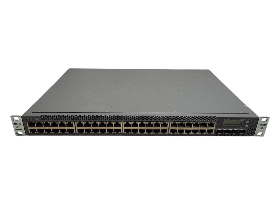 Juniper EX3300-48P | 48-Port Gigabit PoE+ Network Switch w/ 4x 10G SFP+ $
