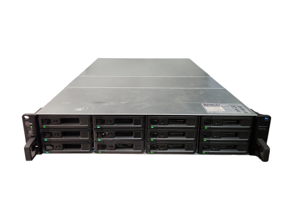 Synology 12 bay NAS RackStation RS3618xs 2U, 12x 1TB HDDs