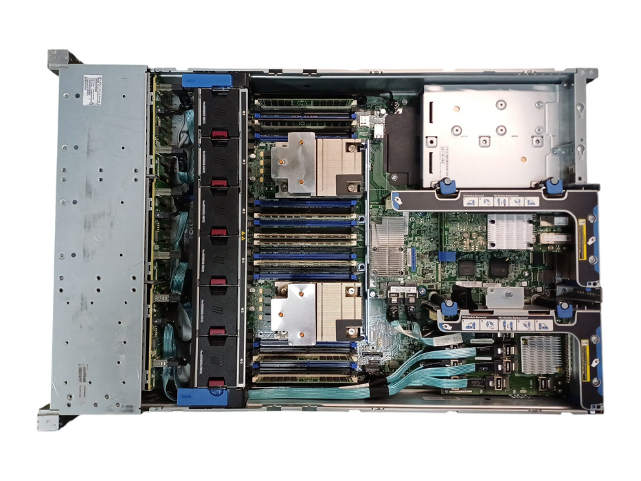 HP DL380 Gen9 2U 24x2.5", 2x E5-2690 v4, 128GB DDR4, 4x2.4TB SAS, P440ar