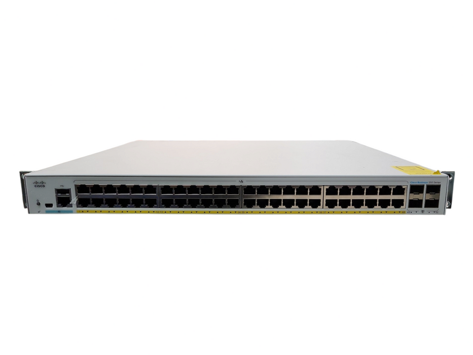 Cisco CBS250-48PP-4G 48-Port Gigabit PoE Smart Switch CBS250-48PP-4G