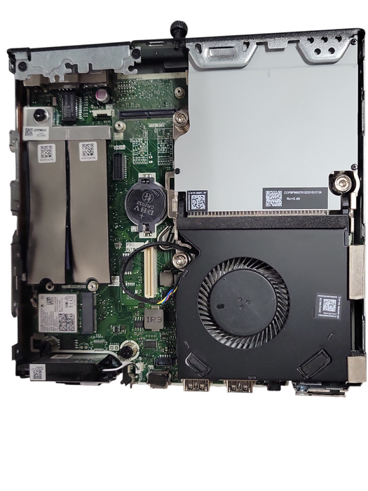 HP Elite Mini 800 G9 PC, No CPU, No RAM, No HDD/SSD, no Power adapter, READ _