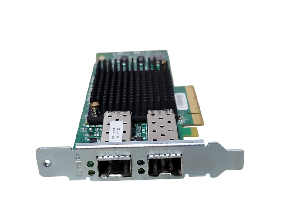 EMULEX P005630-03G Dual SFP Port 10GB PCI-E FC Network Adapter Card _