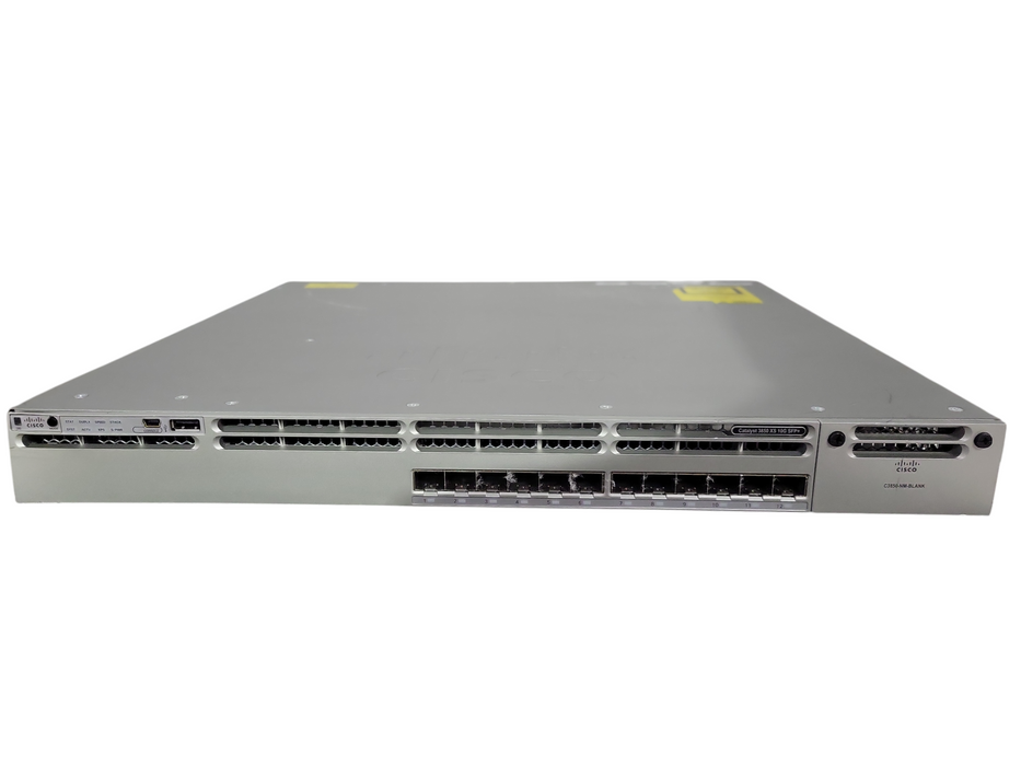 Cisco WS-C3850-12XS-E V02 | 12-Port 10G SFP+ Network Switch | 2x PSU READ !