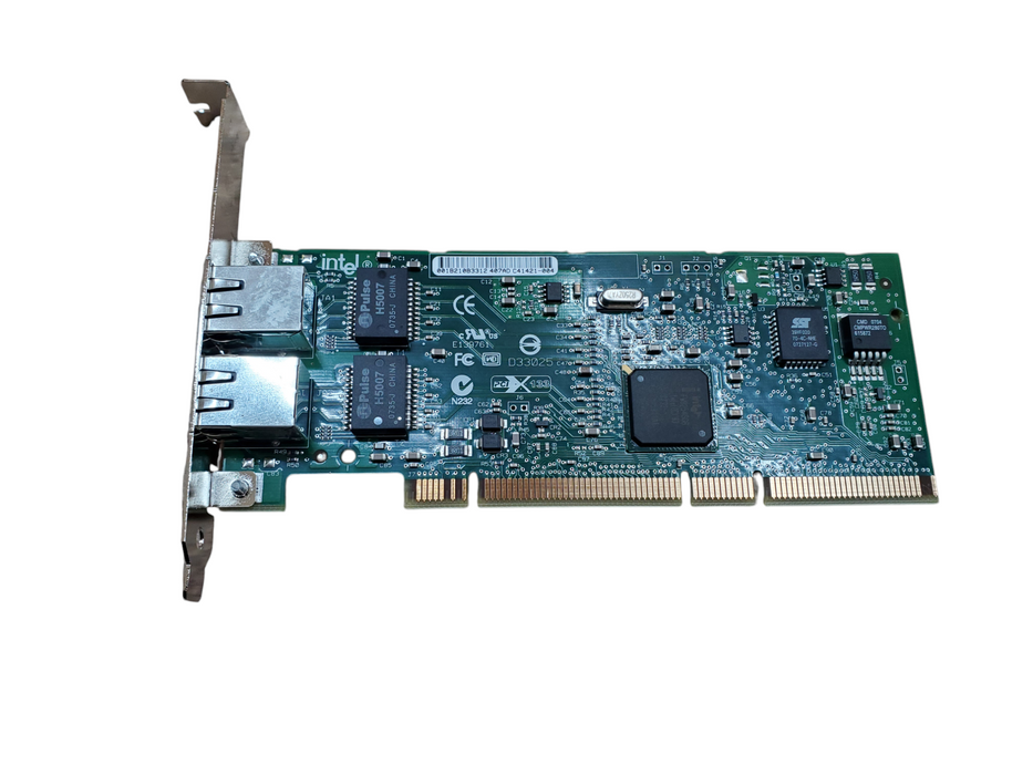 Intel PRO/1000 MT Dual-Port PCI-X Server Network Adapter Card