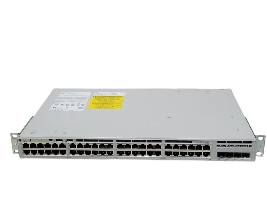 Cisco C9200L-48T-4X-E, 48-Port Gig, 4x 10G SFP+, 2x C9200-STACK, 1x PSU _