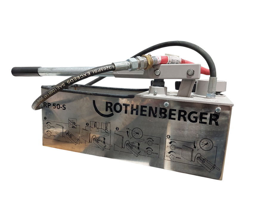 Rothenberger Pressure Test Pump Model: RP 50-s =