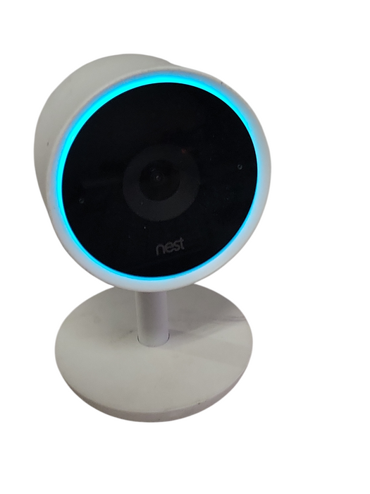 Nest Indoor 1080p HD Wireless Security Camera White A0053, READ _