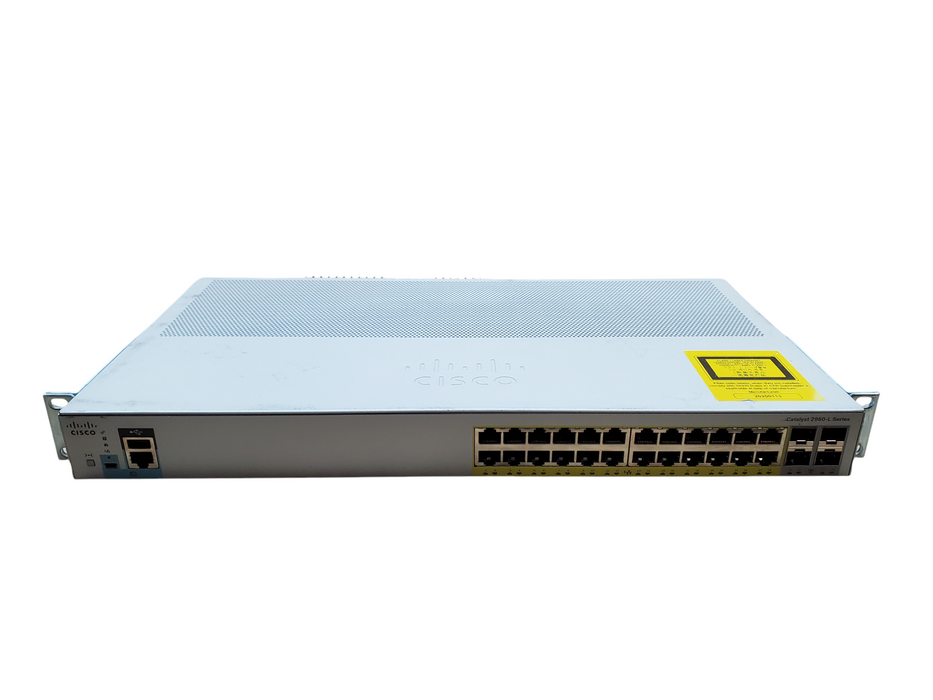 Cisco Catalyst WS-C2960L-24PS-LL V01 Gigabit PoE Network Switch