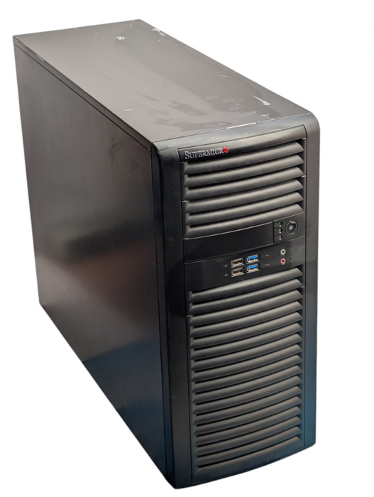 Supermicro CSE-732 Workstation X11SAE Intel Core i7-7700K 32GB RAM -