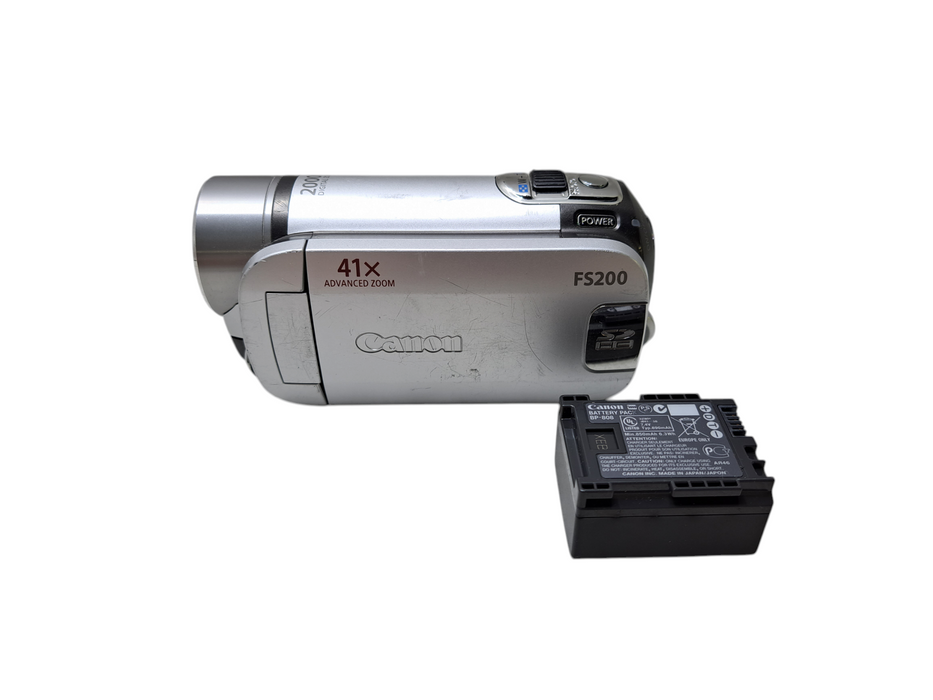 Canon FS200 A Camcorder 2000x Digital Zoom | Tested