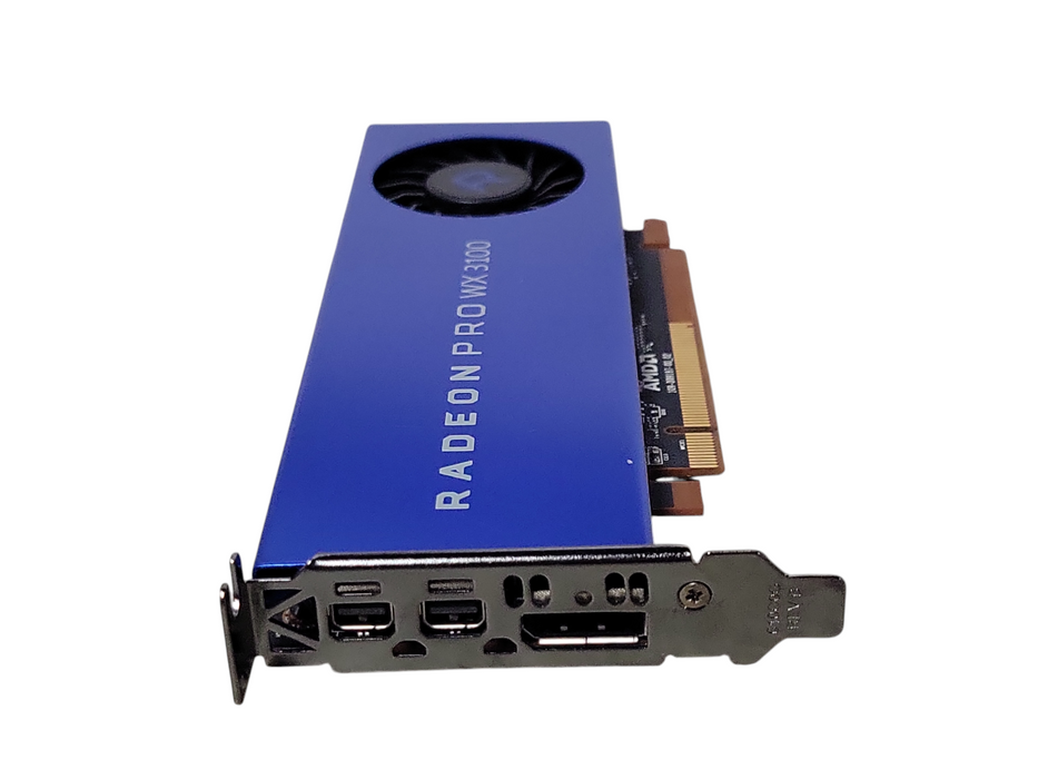 AMD Radeon PRO WX3100 4GB GDDR5 GPU - 2xMiniDP 1xDP, LP bracket _
