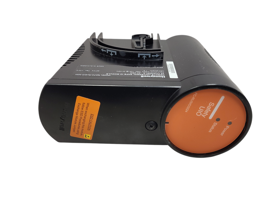 HONEYWELL FC-RUSIO-3224 REMOTE UNIVERSAL SAFE IO MODULE 32 CHANNELS 24VDC A-14 Q$