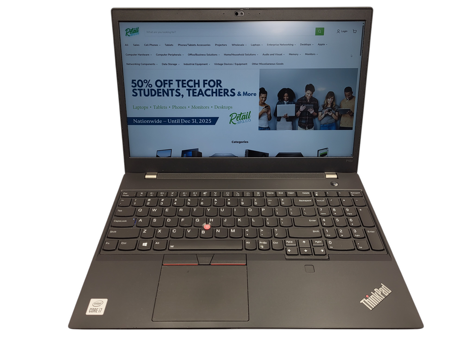 Lenovo ThinkPad P15v Gen1 i7-10750H 16GB DDR4 256GB SSD P620 GPU w/ AC READ $ Lap200