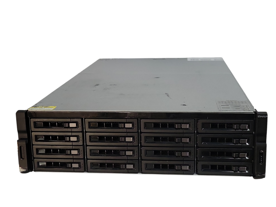 QNAP TDS-16489U NAS 3U 16x 3.5" 2x E5-2630v3 128GB RAM, 16x 4TB HDDs _