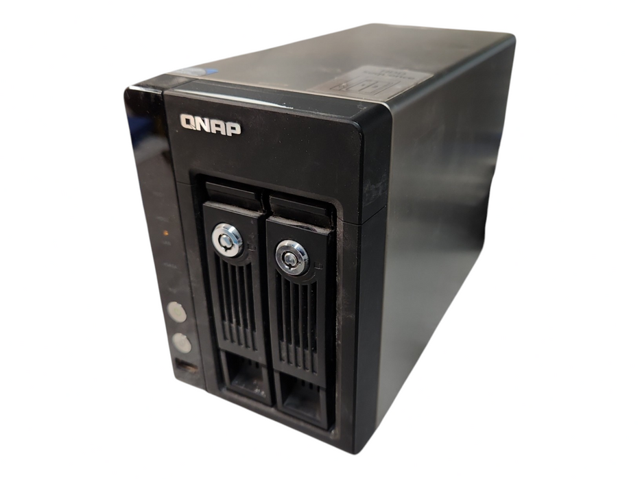 Qnap TS-239 Pro II+ 2 Bays NAS w/ 2x 4TB HDDs, No Power Adapter
