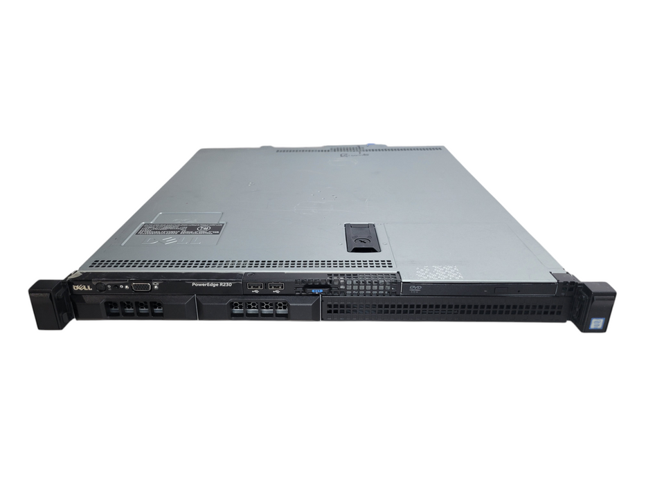 Dell PowerEdge R230 - Xeon E3-1220 v5 8GB DDR4 NO HDD PERC H330 250W PSU %