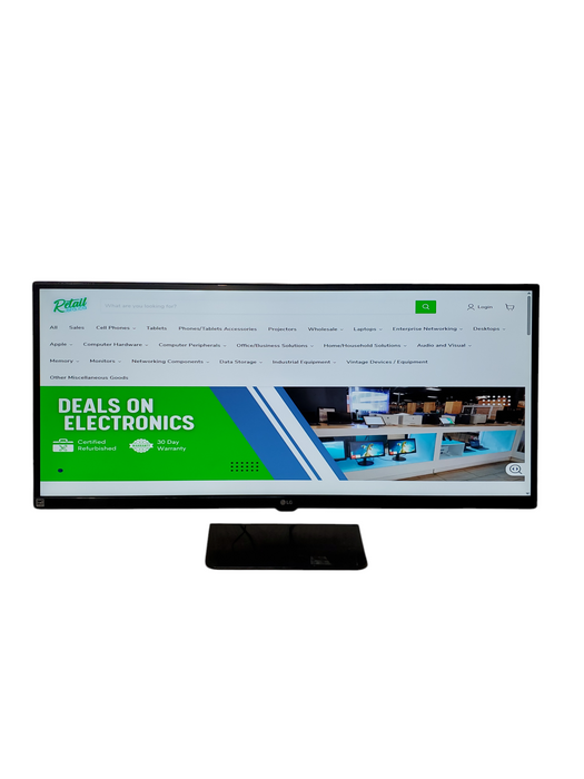 LG 34UM67-P 34” Ultra Wide Monitor , TESTED GOOD