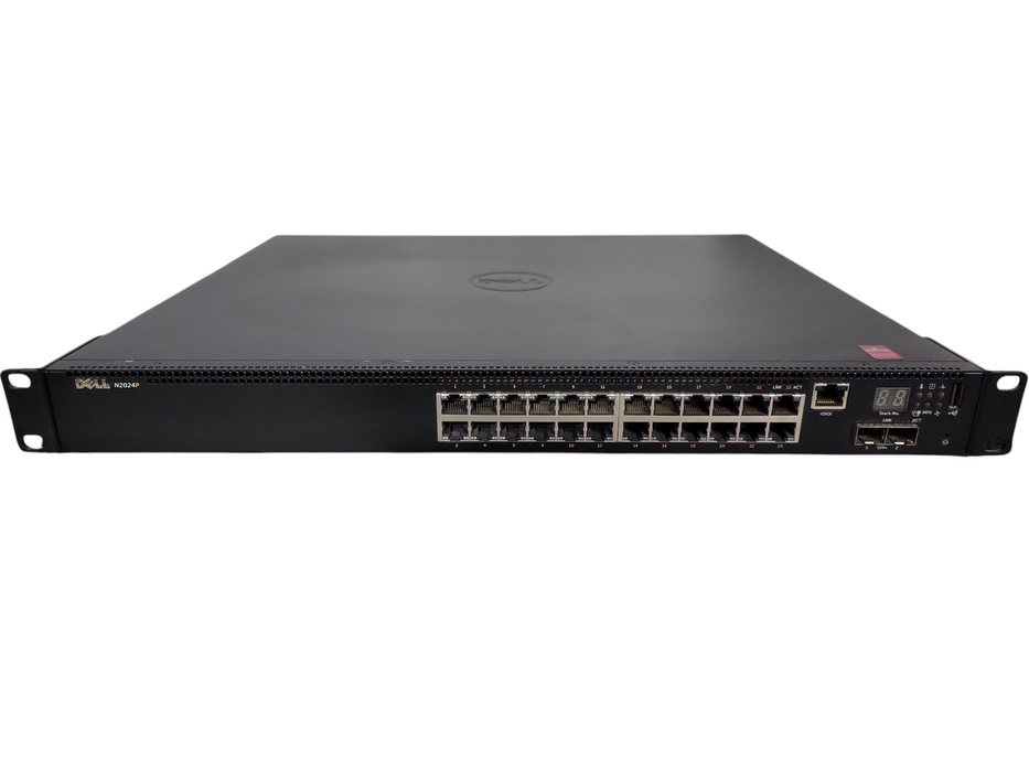 Dell N2024P | 24-Port Gigabit PoE+ Managed Switch w/ 2x 10G SFP+ !