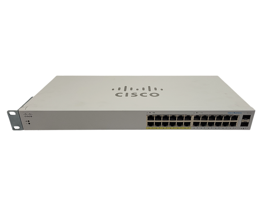 Cisco CBS110-24PP v02 24 Port Gigabit PoE Switch $
